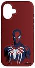 Capa para iPhone 16 com Retrato Pintado do Homem-Aranha Marvel Capa para iPhone 16 com Retrato Pintado do Homem-Aranha Marvel