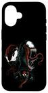 Capa para iPhone 16 Marvel Spider-Man Venom Mashup