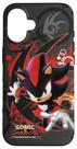 Capa para iPhone 16 - Sonic The Hedgehog com Sonic e Shadow Capa para iPhone 16 - Sonic The Hedgehog com Sonic e Shadow
