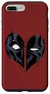 Capa para iPhone 7 Plus 8 Plus Marvel Deadpool Coração