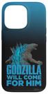 Capa para iPhone Monsterverse Godzilla Virá Por Ele