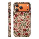 Capa para iPhone VSANT 17 Pro Max 6,9" Floral Vermelha