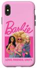 Capa para iPhone X/XS - Barbie Love, Friends, Unity