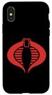 Capa para iPhone X/XS com Logo Cobra do G.I. Joe