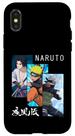 Capa para iPhone X/XS Naruto Shippuden 3 Painéis e Kanji