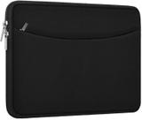 Capa para laptop Ampoock, protetora à prova de choque, de 15 polegadas, preta