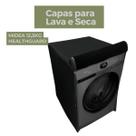 Capa para lava e seca midea 12,5kg healthguard impermeável flex