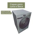 Capa para lava e seca midea 12,5kg healthguard transparente flex