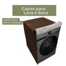 Capa para lava e seca midea 13kg healthguard impermeável flex
