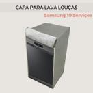 Capa para lava louças samsung 10 serviços impermeável flex
