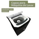 Capa para lavadora samsung 14kg wa14cg impermeável flex