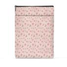 Capa para livros NGZS Floral Pink Roses 30x22 cm, bolso frontal