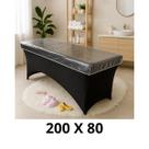 Capa Para Maca Impermeável 200x80 cm PVC Cristal Transparente Reforçado com Viés Proteção para Maca de Massagem, Spa, Clínica, Estética, Tatuagem Capa Para Maca Impermeável 200x80 cm PVC Cristal Transparente Reforçado com Viés Proteção para Maca de Massagem, Spa, Clínica, Estética, Tatuagem