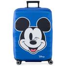 Capa para Mala Big Face Mickey Grande Azul Capa para Mala Big Face Mickey Grande Azul