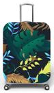 Capa para mala de viagem G, medidas max C48x A75 x P29cm Folhagem Tropical Escuro Capa para mala de viagem G, medidas max C48x A75 x P29cm Folhagem Tropical Escuro
