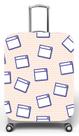 Capa para mala de viagem G, medidas max C48x A75 x P29cm Geek Janelinhas Computador
