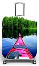 Capa para mala de viagem M, medidas max C40x A59 x P27cm Estampa Canoa Nautica