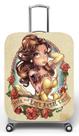 Capa para mala de viagem M, medidas max C40x A59 x P27cm Princesa Bela