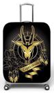 Capa para mala de viagem P Onboard, medidas max C35x A55 x P23cm Capricornio Preto e Dourado