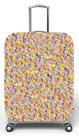 Capa para mala de viagem P Onboard, medidas max C35x A55 x P23cm Confeitos Bolo doce colorido
