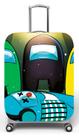 Capa para mala de viagem P Onboard, medidas max C35x A55 x P23cm Estampa Among Us Capa para mala de viagem P Onboard, medidas max C35x A55 x P23cm Estampa Among Us