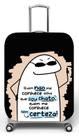 Capa para mala de viagem P Onboard, medidas max C35x A55 x P23cm Flork sou chato