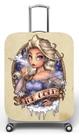 Capa para mala de viagem P Onboard, medidas max C35x A55 x P23cm Rainha do Gelo
