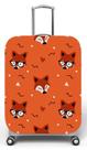 Capa para mala de viagem P Onboard, medidas max C35x A55 x P23cm Raposa Geek Oculos Capa para mala de viagem P Onboard, medidas max C35x A55 x P23cm Raposa Geek Oculos