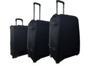 Capa Para Mala De Viagem Preta Lycra Protetora Bagagem P M G