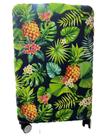 Capa para Mala Tamanho M Estampa Tropical Abacaxi Capa para Mala Tamanho M Estampa Tropical Abacaxi