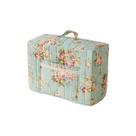 Capa para Máquina de Costura Rannyfol Floral Matelassê 43 cm