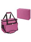 Capa para máquina de costura YELAIYEHAO 45 x 23 x 33 cm rosa-escuro Capa para máquina de costura YELAIYEHAO 45 x 23 x 33 cm rosa-escuro