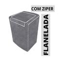 Capa Para Máquina De Lavar Com Ziper Flanelada Consul Brastemp Electrolux Capa Para Máquina De Lavar Com Ziper Flanelada Consul Brastemp Electrolux