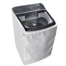 Capa Para Maquina de Lavar Electrolux LEC LEJ LED 13 kg 14 kg Ziper Branca Capa Para Maquina de Lavar Electrolux LEC LEJ LED 13 kg 14 kg Ziper Branca