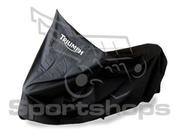Capa Para Moto Triumph Em Rip Stop Preto Capa Para Moto Triumph Em Rip Stop Preto