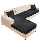 Capa para móveis NAISI Velvet Stretch L-Shape Slipcover