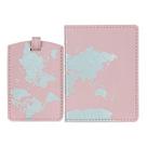 Capa para Passaporte + Tag de Mala - Mundo Rosa