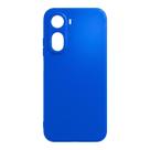 Capa Para Redmi A7 Pro Capinha Xiaomi Aveludada Protetora Cor:Azul