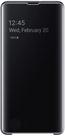 Capa para Samsung Galaxy S10+ S-View Flip Clear Preta