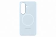 Capa para Samsung Galaxy S26 em Silicone com Ímã Azul-Claro