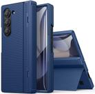 Capa para Samsung Galaxy Z Fold 6 BXYJY com Suporte - Azul
