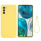Capa para smartphone moto g52 na cor amarela Capa para smartphone moto g52 na cor amarela