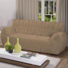 Capa Para Sofa 3 Lugares 21 Elásticos Varias Cores