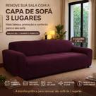 Capa Para Sofá 3 Lugares Malha Gel Arte Cazza