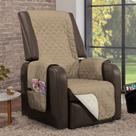 Capa para Sofa Dupla Face 1 Lugar Premium Caqui-Palha Capa para Sofa Dupla Face 1 Lugar Premium Caqui-Palha