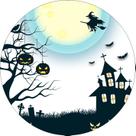 Capa Para Sousplat 35cm Halloween Unidade