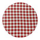 Capa para Supla Sousplat 35cm Festa Junina Xadrez Decoração Mesa Posta