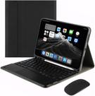 Capa Para Tablet Capa + Mouse e Teclado Magnético Bluetooth Destacável Compativel IPad 9ª/ 8ª /7ª Geração (Preto, Teclad