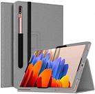 Capa para Tablet Sahara Case Galaxy Tab S7 Cinza Antichoque
