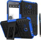 Capa para tablet Tab A de 7 polegadas, versão 2016, 2 em 1, combinação híbrida, resistente, resistente, capa traseira rígida com suporte para Samsung Galaxy Tab A 7.0 2016 T280 T285 (azul)
